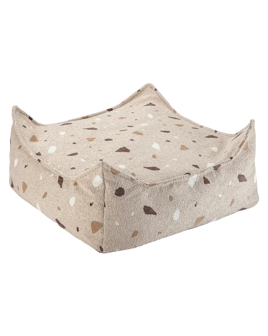 Ottoman Poef - Terrazzo - 3 kleuren