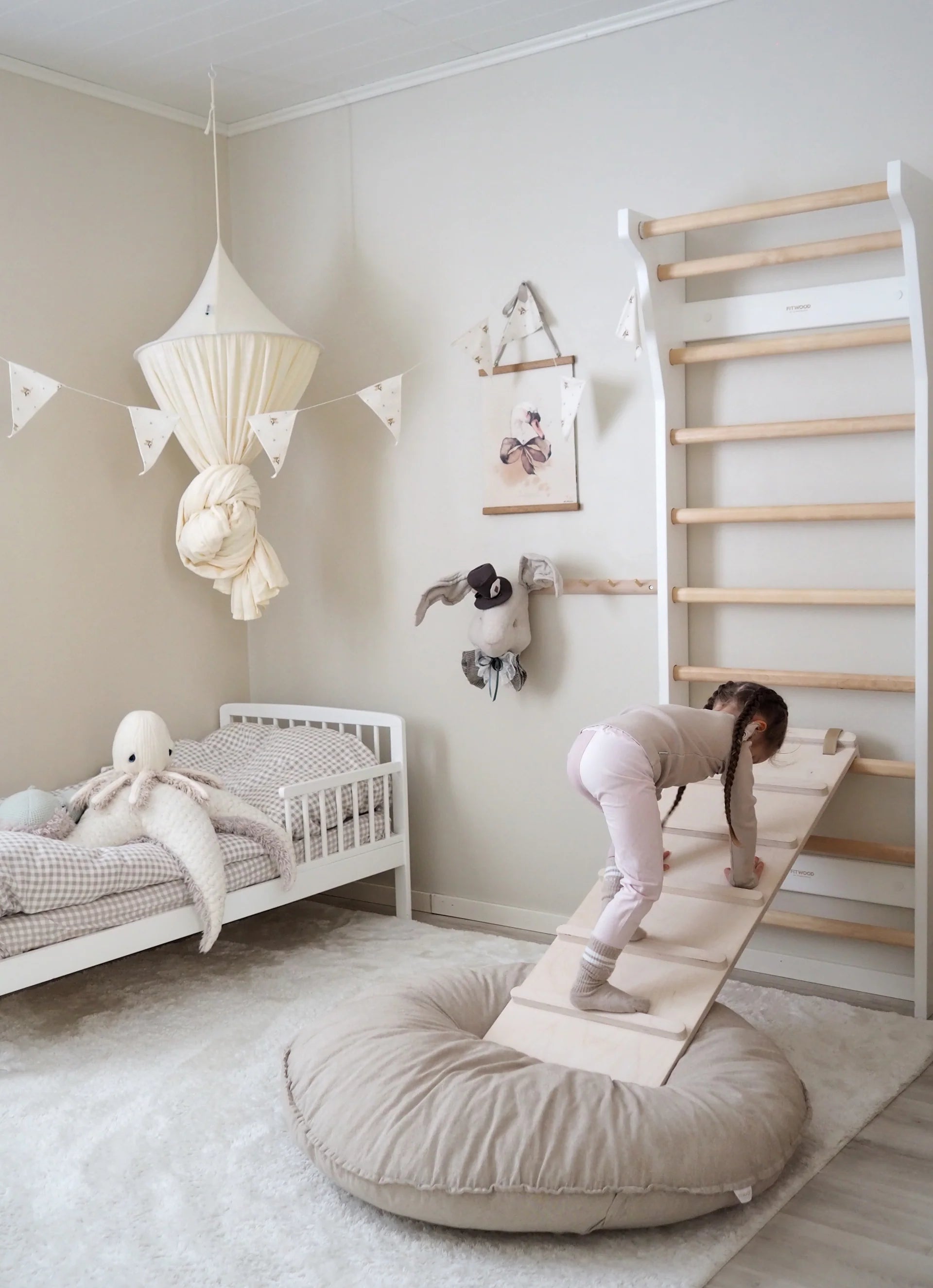 TUOHI II glijbaan klimplank