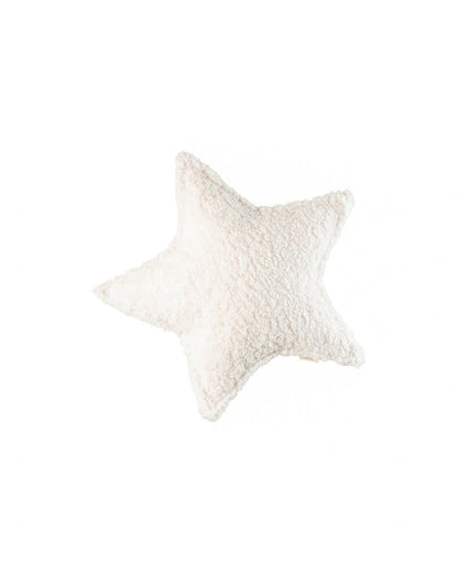 WIGIWAMA Coussin Étoile Teddy - 3 Couleurs