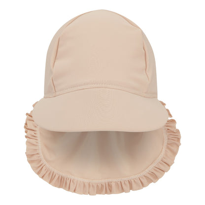 Chapeau de soleil Vanilla Copenhagen - Misty Rose avec volants 