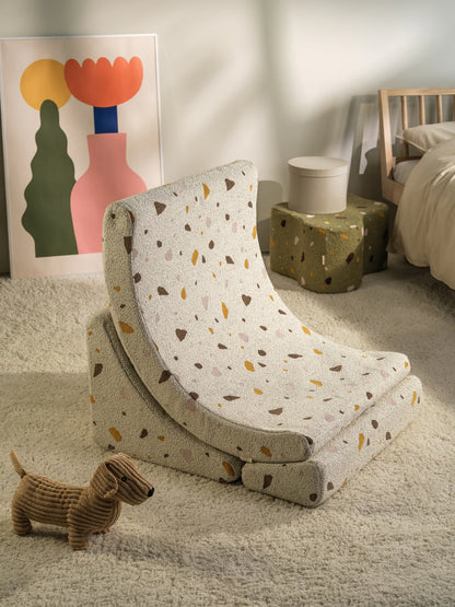 Moon Chair - Terrazzo Marble