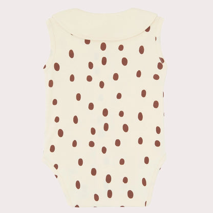 Barboteuse zippée cerise - Body Bébé