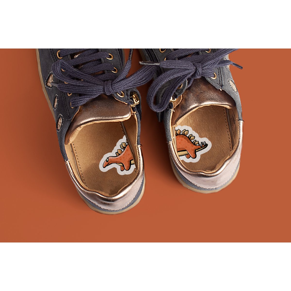 Schoenstickers - hulp voor links en rechts aantrekken - 14 varianten