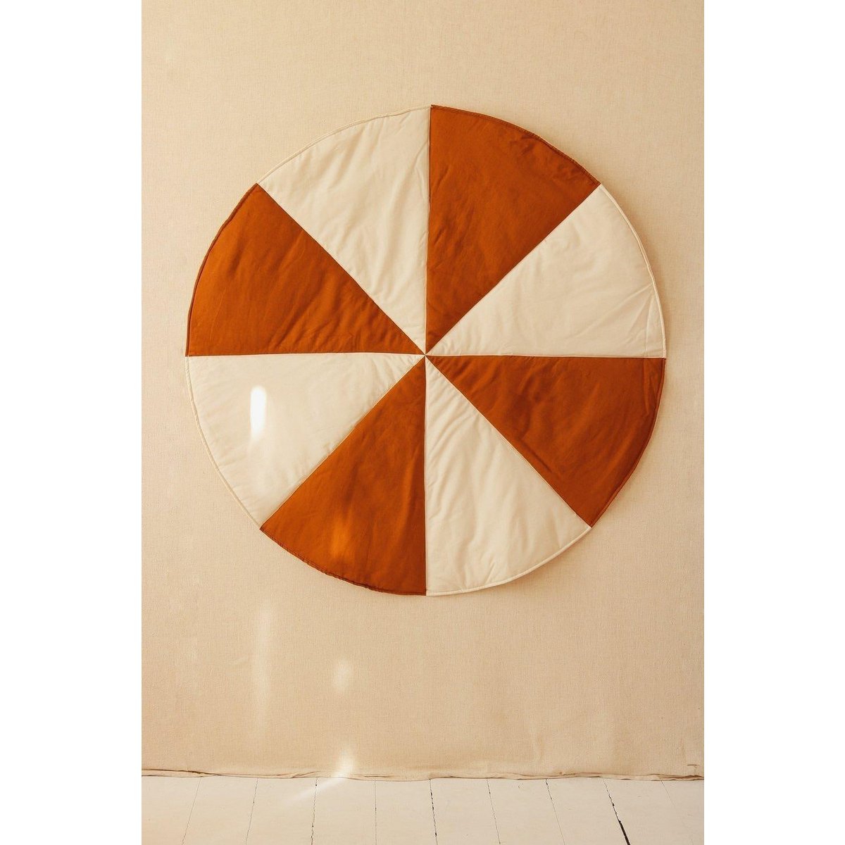 "Caramel Candy" Ronde Patchwork Mat