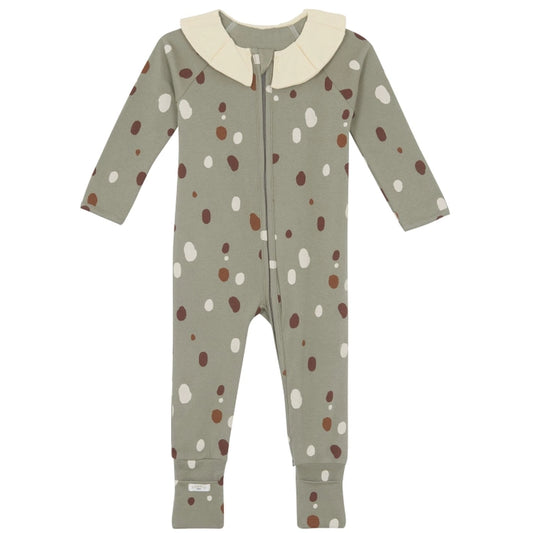 Baby pyjama met rits - Laurel Oak