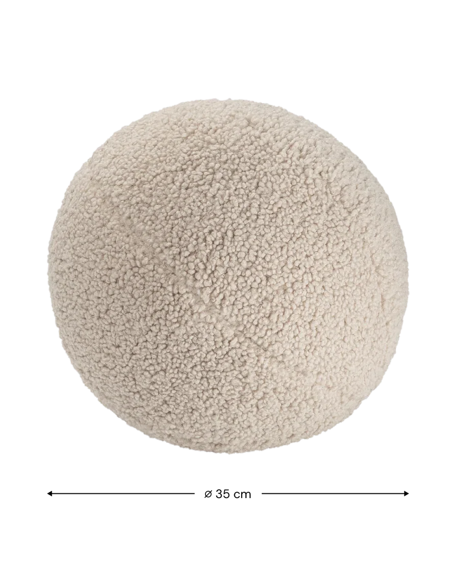 Bal TEDDY kussen - 5 kleuren