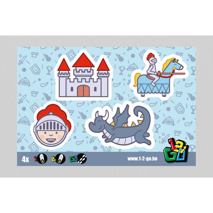 Schoenstickers - hulp voor links en rechts aantrekken - 14 varianten