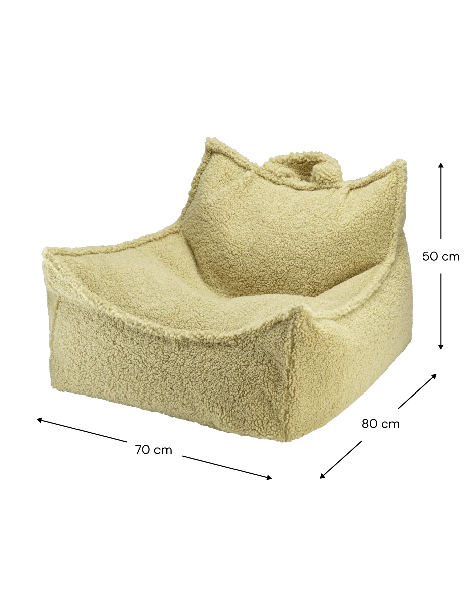 Beanbag Chair - Teddy zitzak - Matcha