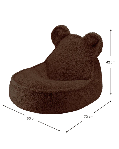 SET Teddy Bear Beanbag + Ottoman | 6 kleuren