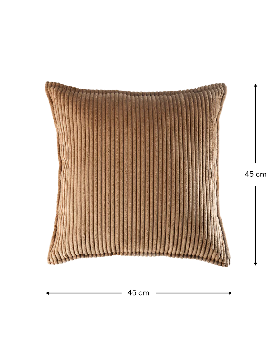 Block vierkant kussen CORDUROY - 6 kleuren