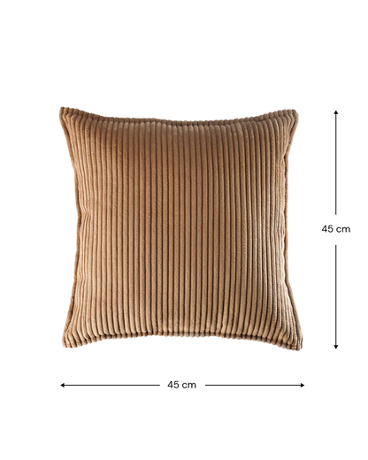 Block vierkant kussen CORDUROY - 6 kleuren