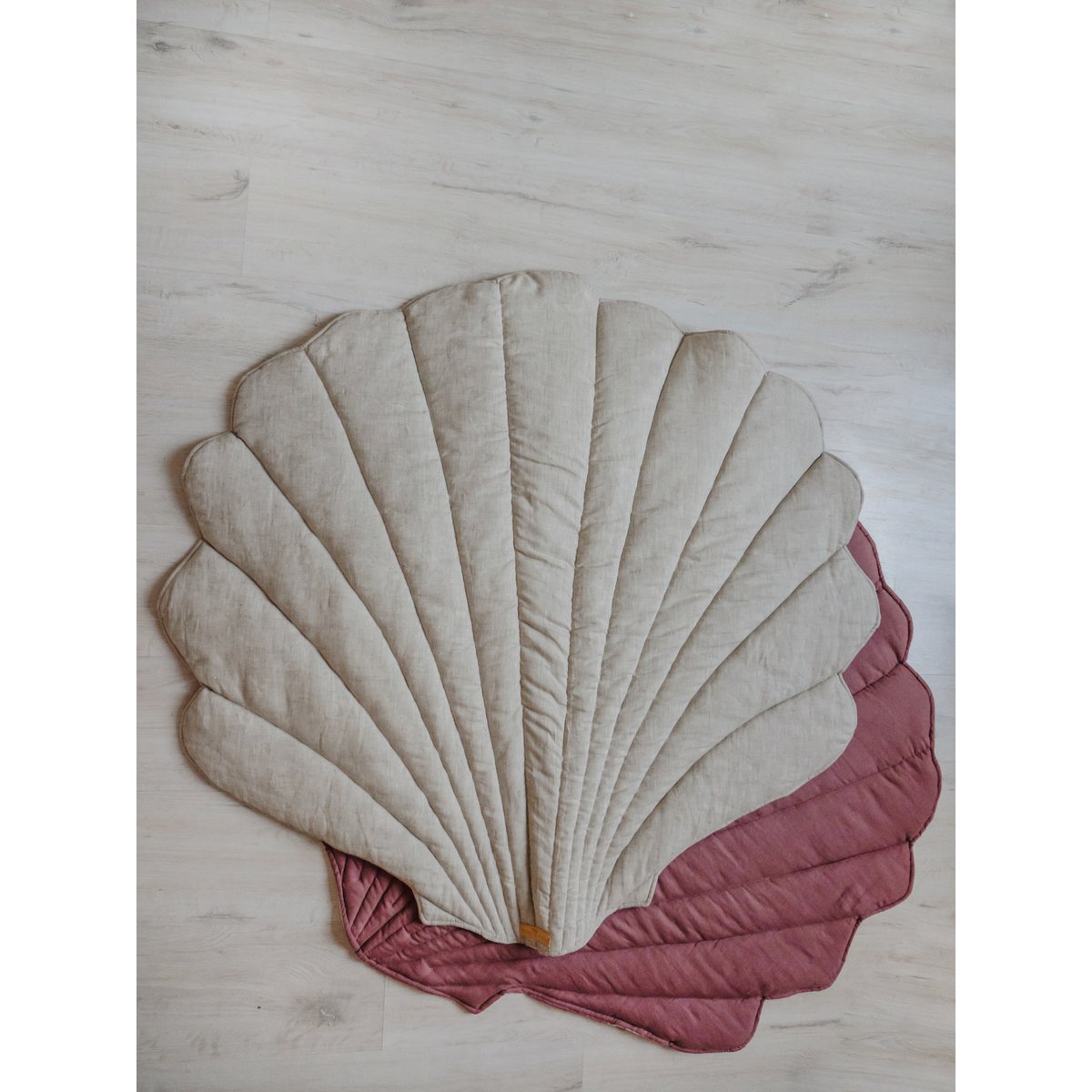 "Zand" Linnen Shell Mat