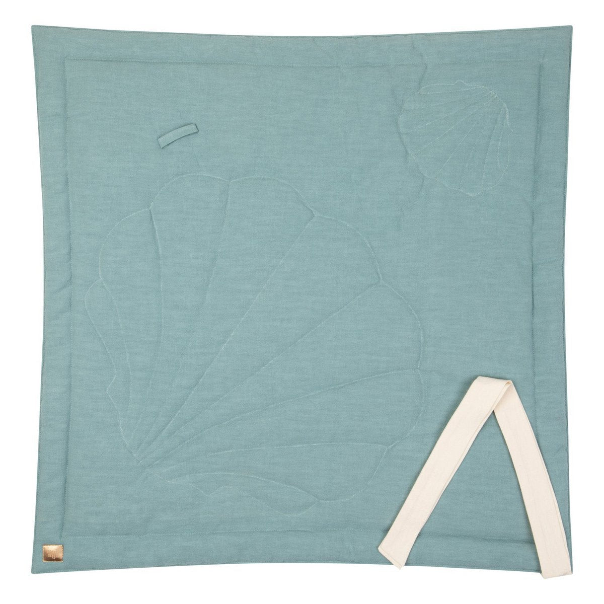 Linnen schelp Babywrap "Eye of the sea"