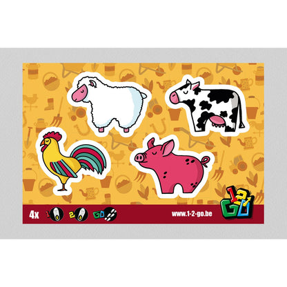 Schoenstickers - hulp voor links en rechts aantrekken - 14 varianten