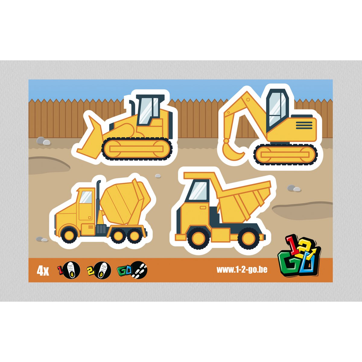 Schoenstickers - hulp voor links en rechts aantrekken - 14 varianten