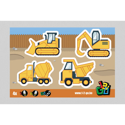 Schoenstickers - hulp voor links en rechts aantrekken - 14 varianten