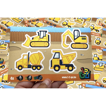 Schoenstickers - hulp voor links en rechts aantrekken - 14 varianten