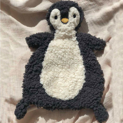 Snit Sherpa Knuffeldoekje Pinguin