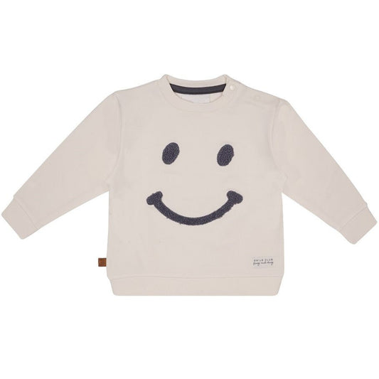 Glimlach sweatshirt | Beige