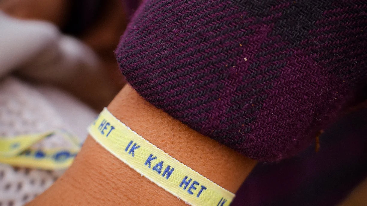 Armband IK WIL HET, IK KAN HET, IK DOE HET