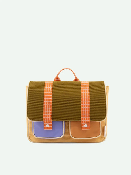 Schooltas| Farmhouse | Corduroy |Pear Jam