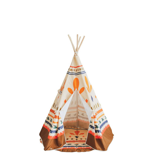 Tipi-tent met inheemse sfeer