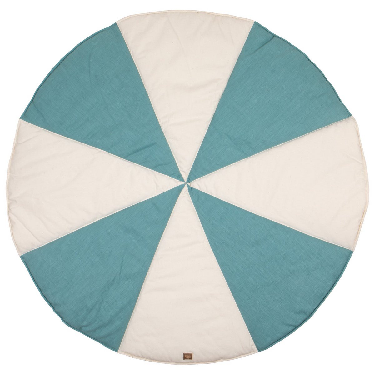 Ronde Patchwork Mat "Blue Candy"