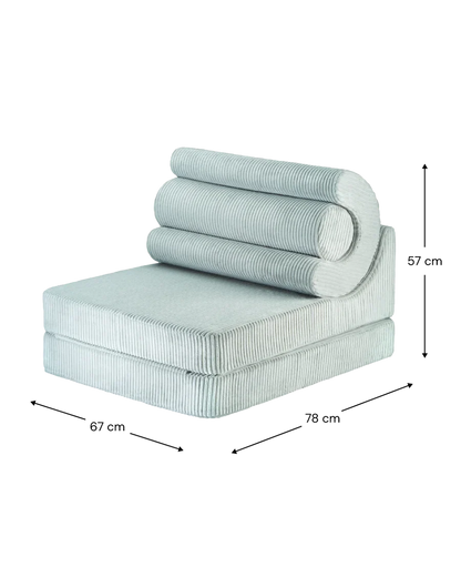 Flipster Corduroy Matras stoel -  3 kleuren