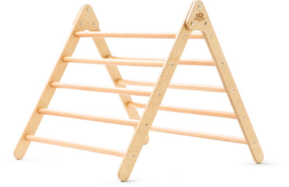 Kinderfeets Pikler Triangle en bois Aire de jeux - 2 côtés - Moyen