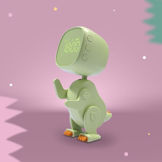 ALARM CLOCK - Robo Dino - Green