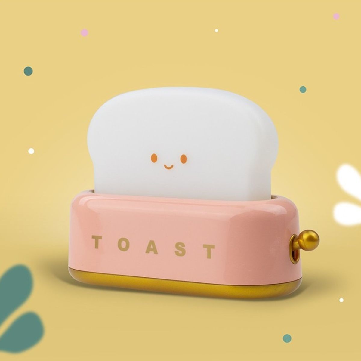 LED LAMP - Toaster - pink