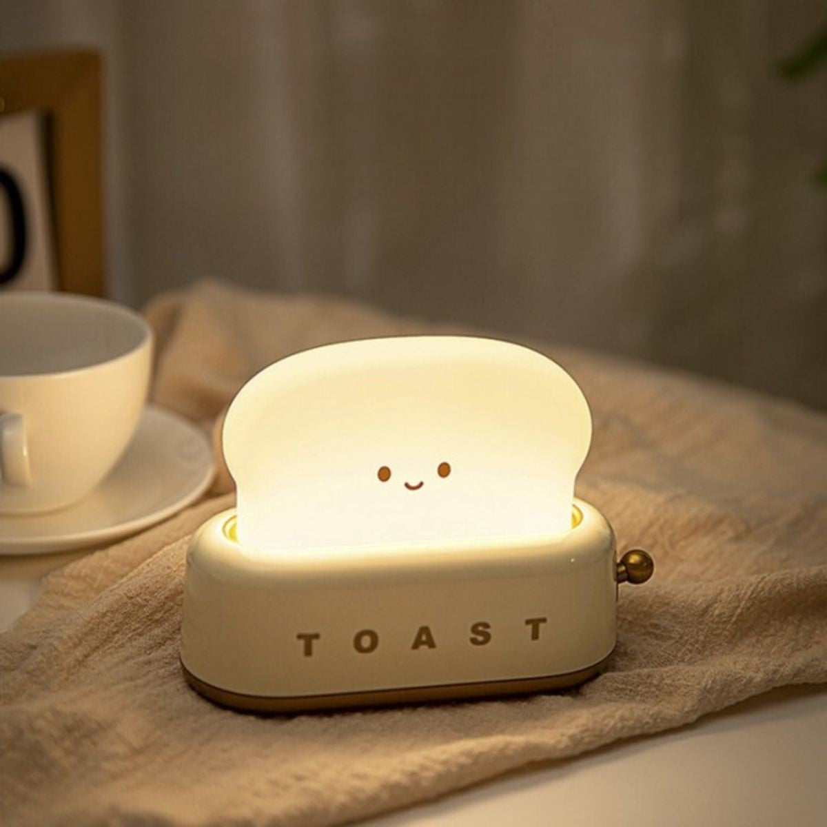 LED LAMP - Toaster - Yellow