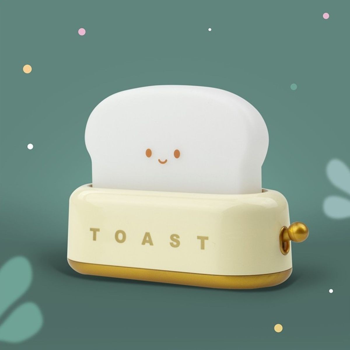 LED LAMP - Toaster - Yellow