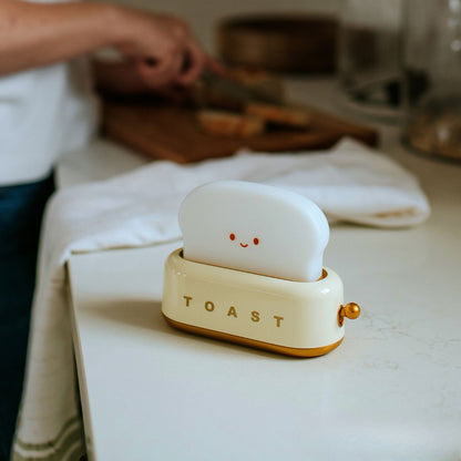 LED LAMP - Toaster - Yellow