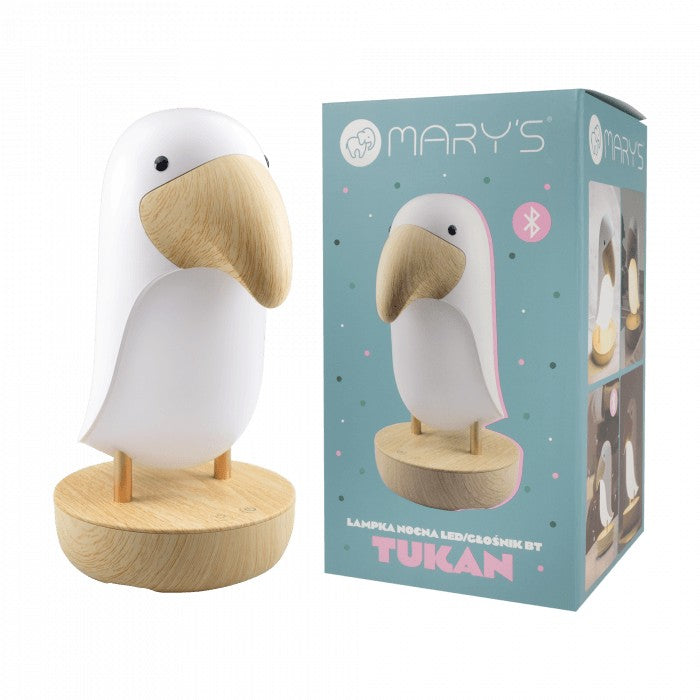 LED LAMP + BLUETOOTH SPEAKER - Toucan