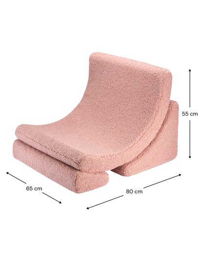 Chaise Lune Biscuit Wigiwama - Teddy 