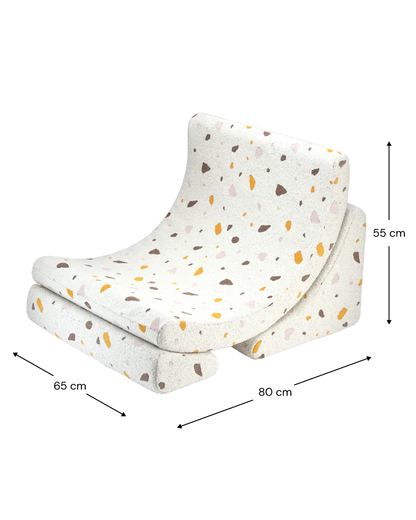 Moon Chair - Terrazzo Marble