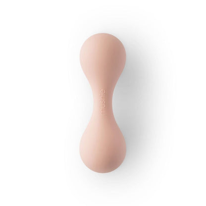 MUSHIE hochet Silicone - Blush 