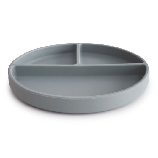 Assiette silicone MUSHIE - Pierre