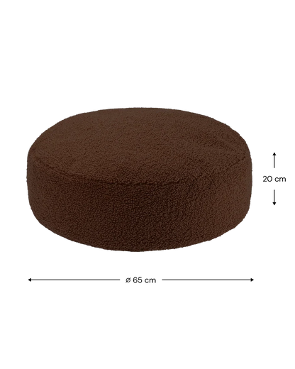 SET Teddy Bear Beanbag + Ottoman | 6 kleuren