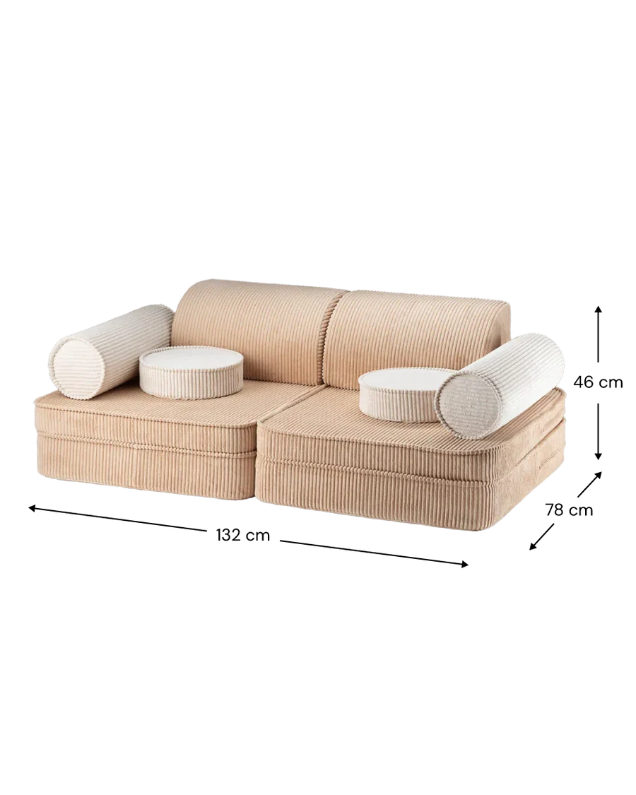 Settee CORDUROY zitbank  - 2 kleuren