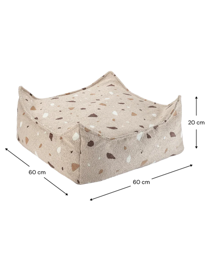 Ottoman Poef - Terrazzo - 3 kleuren