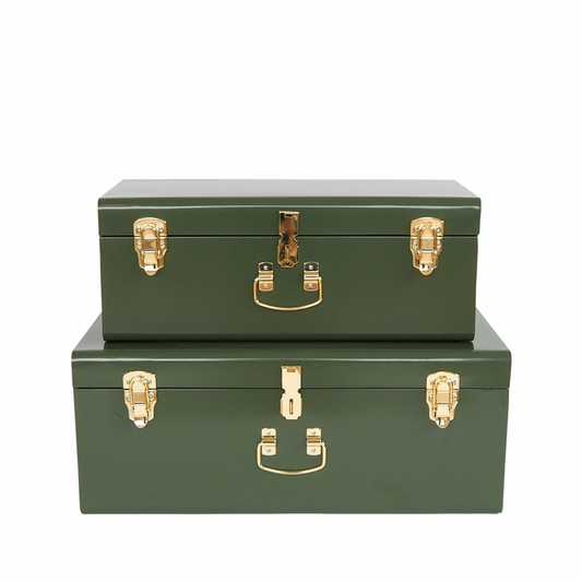 Treasure Trunks - The Safari Green (set)