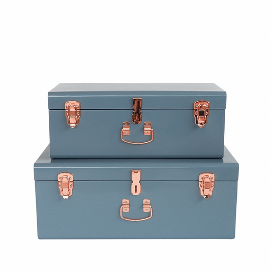 Treasure Trunks - Le Bleu Myrtille (set)